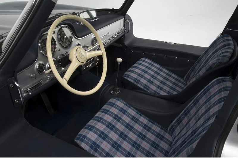 Illustration for article titled Mercedes Commissions Original 1950s Supplier To Reproduce Awesome 300 SL Seat Fabric